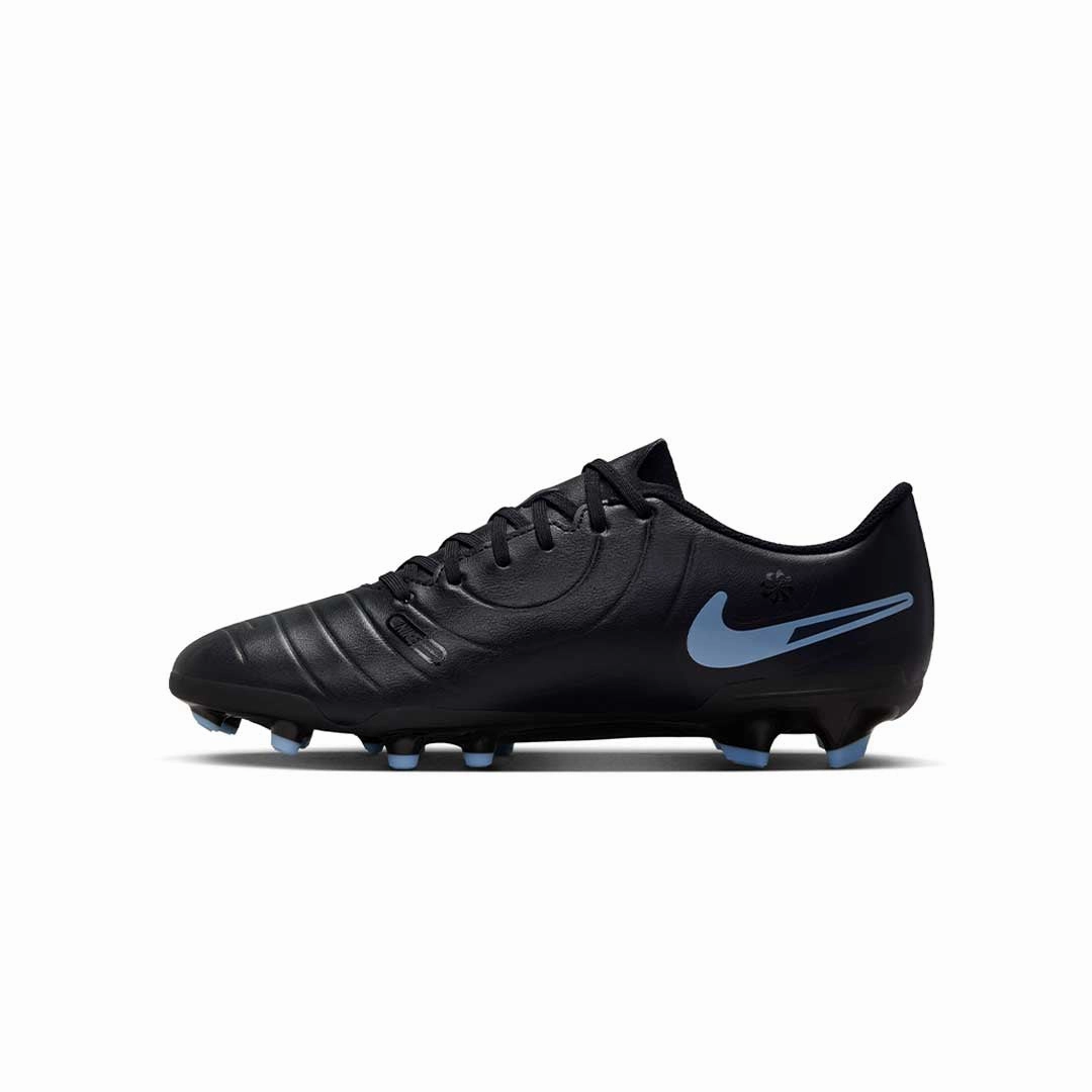 Nike - Men's Tiempo Legend 10 Club Firm/Multi Ground Cleats (DV4344 003) Soccer Cleats With Fold Over Tongue