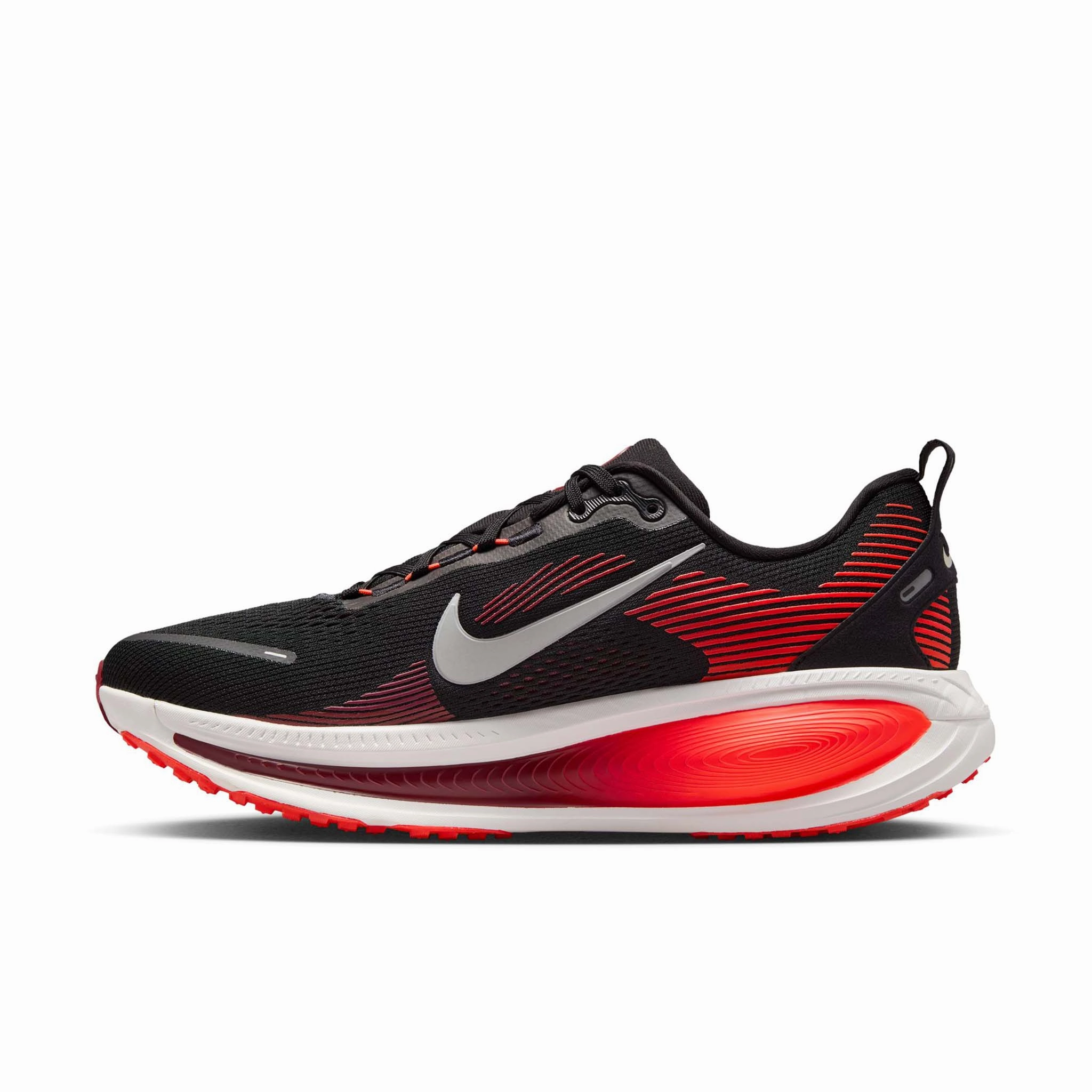 Nike Freek Wrestling Shoes Nike | Men's Vomero 18 Road Running Shoes - Black/Summit White-Bright Crimson