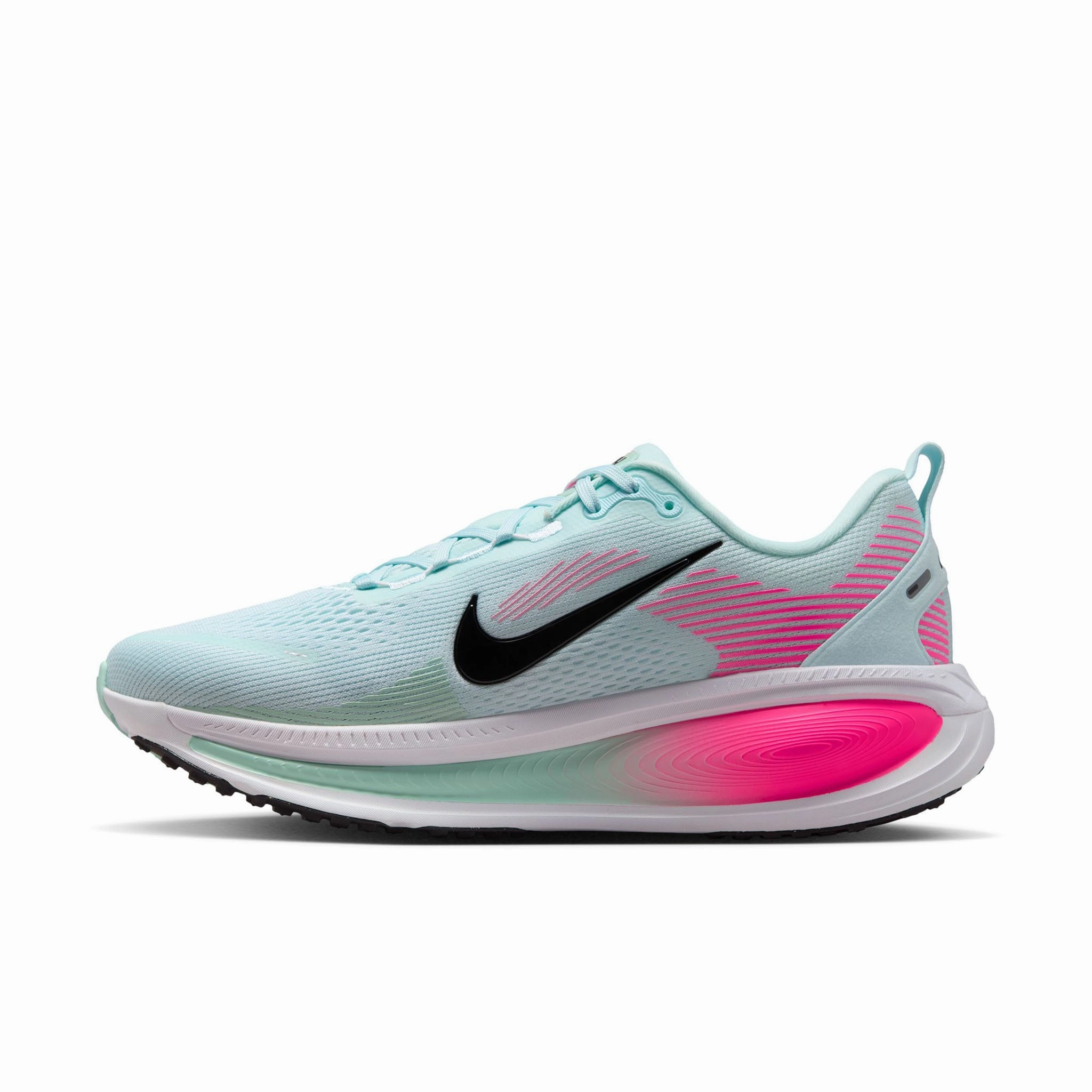 Nike Shoes Trail Nike | Men's Vomero 18 Road Running Shoes - Glacier Blue/Black-White-Hyper Pink