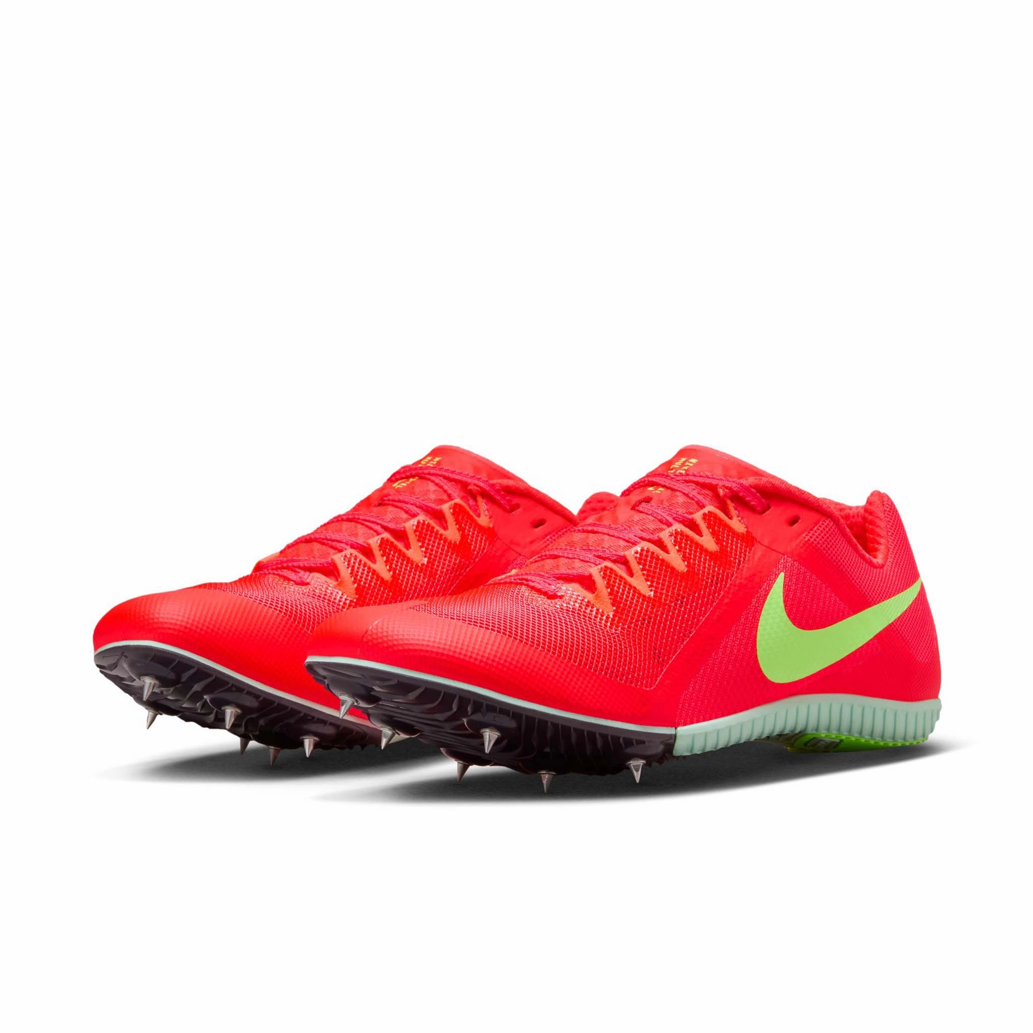 Nike | Unisex Zoom Rival Sprint Track & Field Sprinting Spikes - Bright Crimson/Washed Coral-Hyper Orange Nike Air Max Intrlk Lite Running Shoe