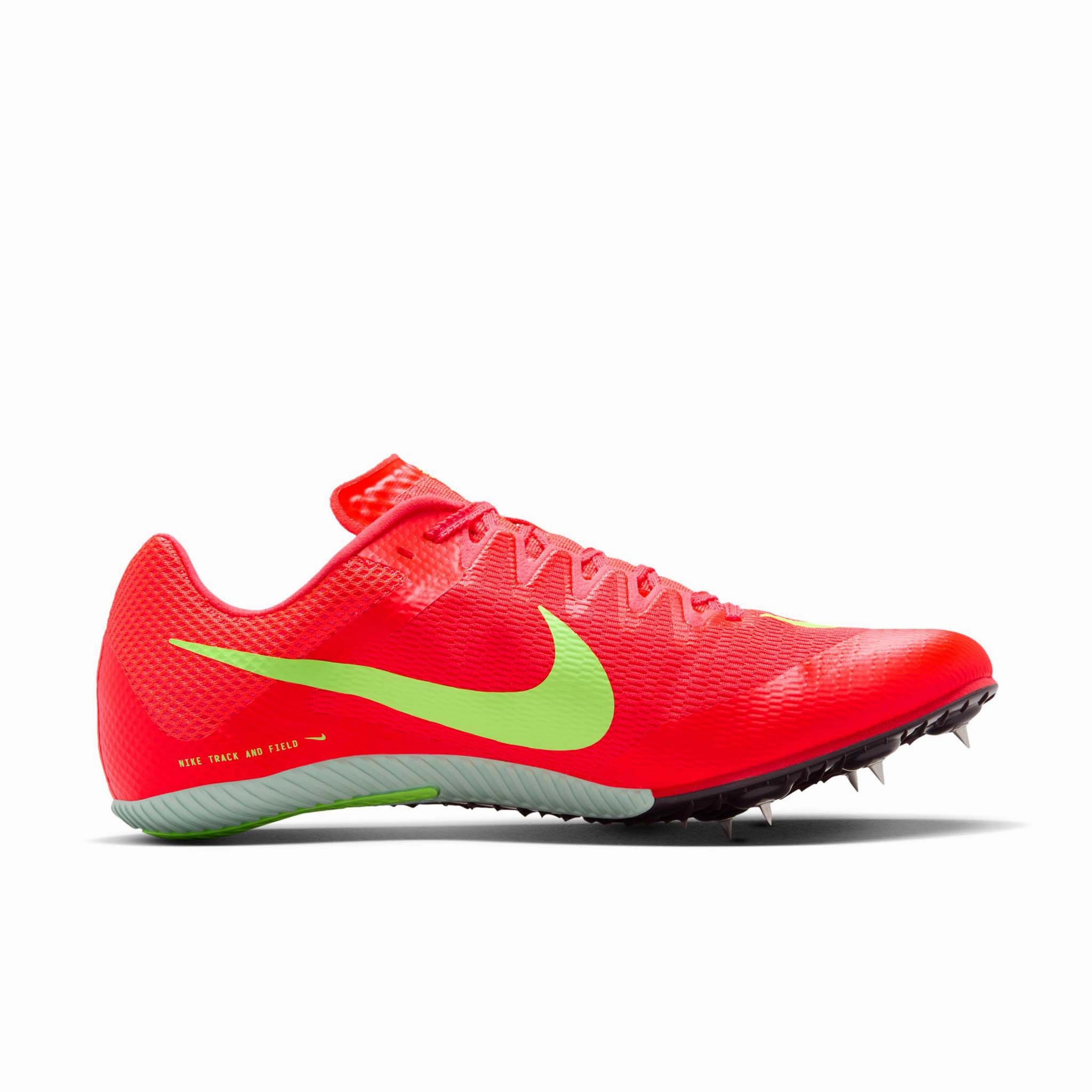 Orange Nike Golf Shoes Nike | Unisex Zoom Rival Sprint Track & Field Sprinting Spikes - Bright Crimson/Washed Coral-Hyper Orange