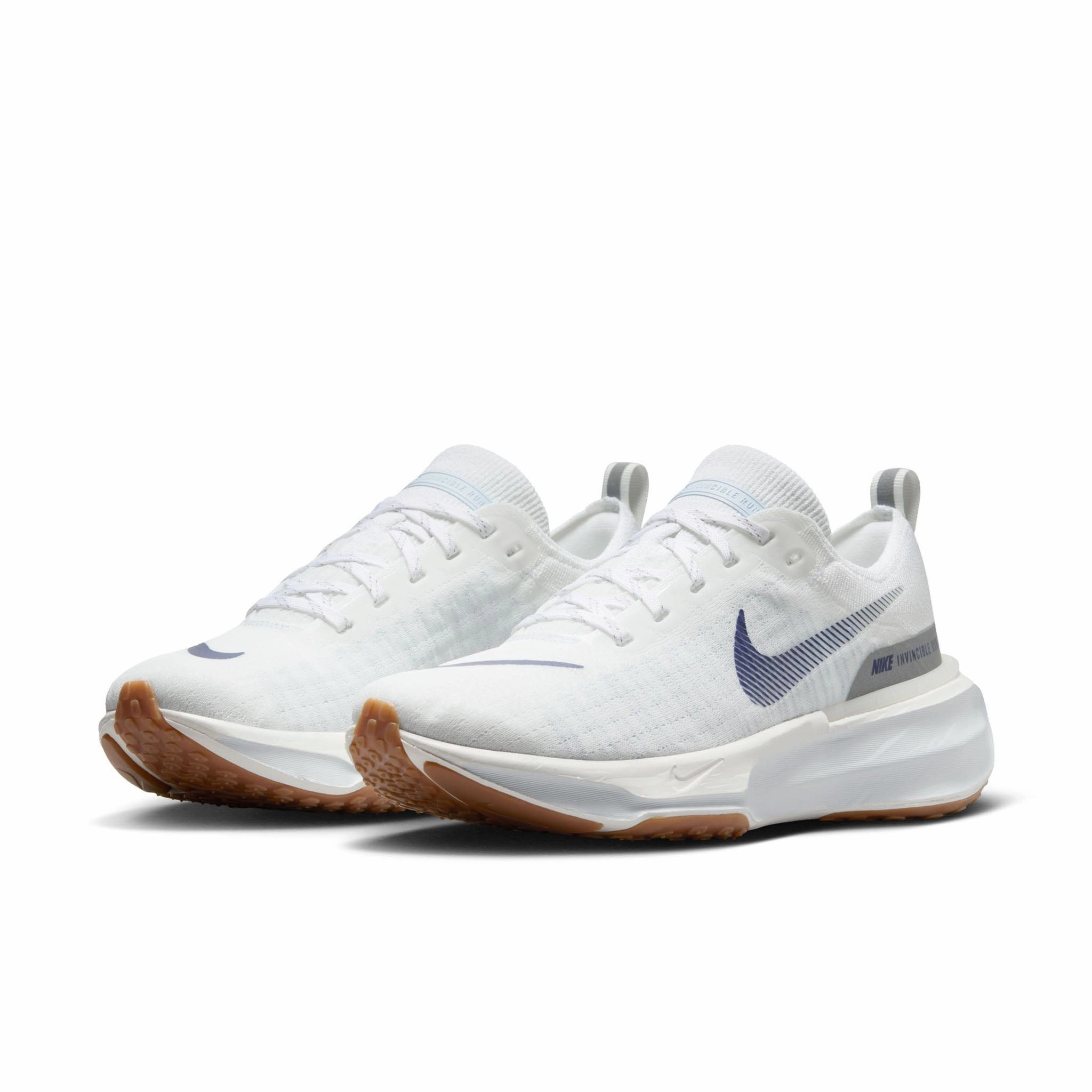 Cool Shoes Nike Nike | Women's Invincible 3 Road Running Shoes - White/Blue Void-Blue Tint-Sail