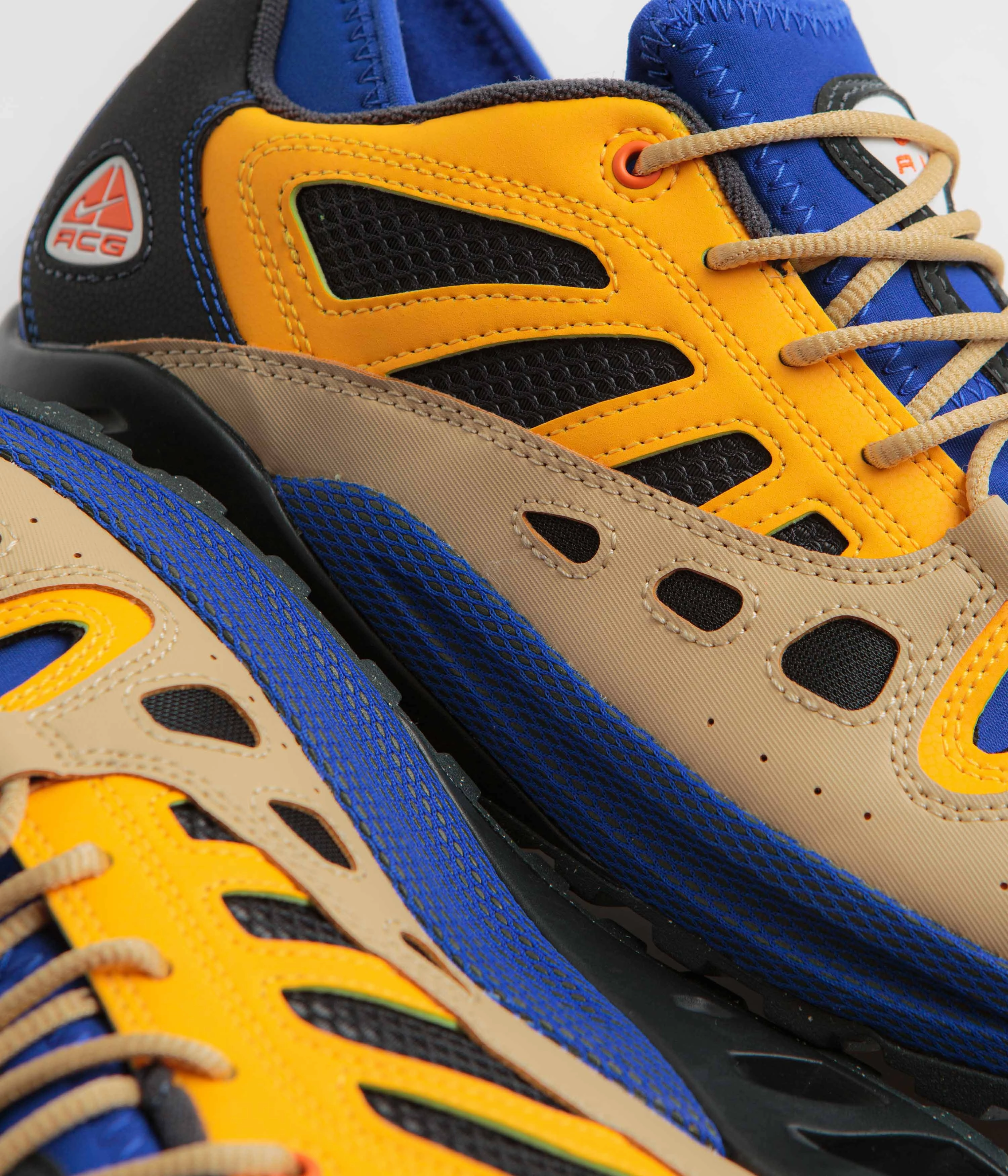 Nike Shoes Good For Plantar Fasciitis Nike ACG Air Exploraid Shoes - Hyper Royal / Safety Orange - Laser Orange