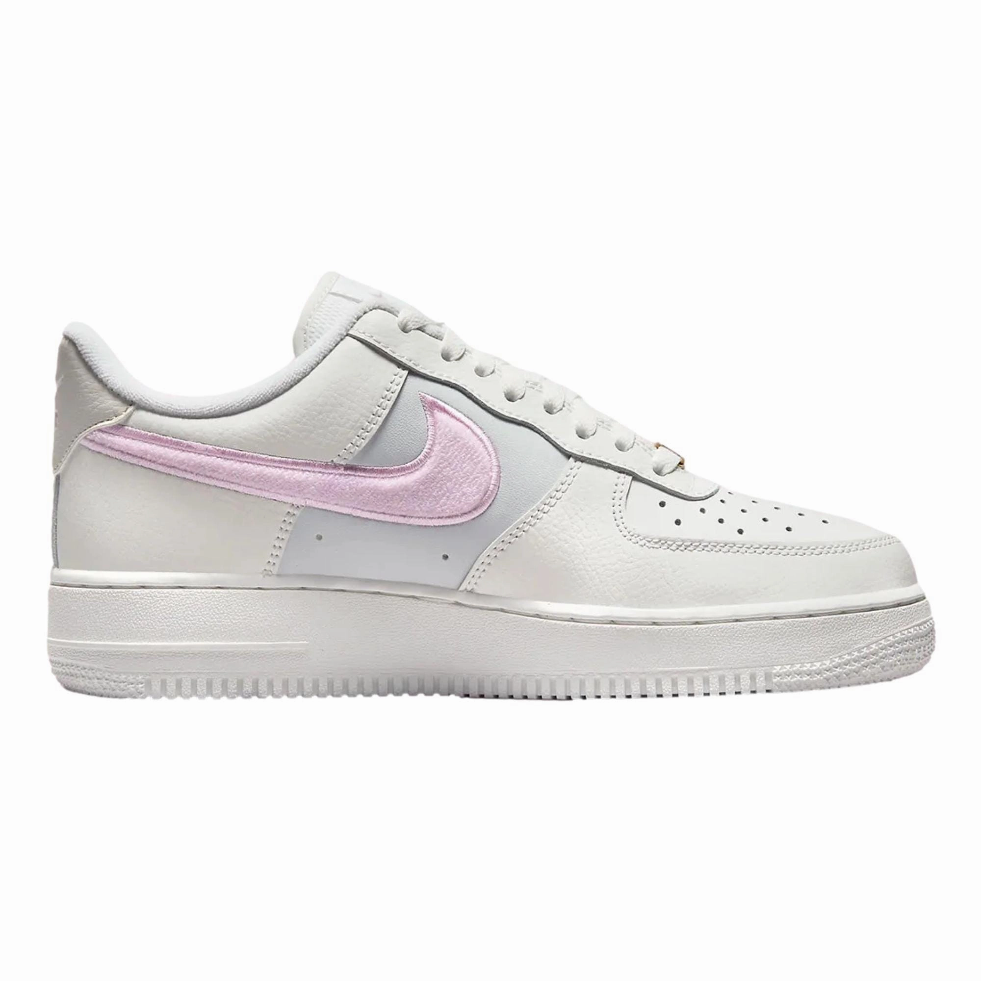 Nike Cross Training Shoe Nike Air Force 1 '07 Summit White/Regal Pink  DQ0826-100 Women's