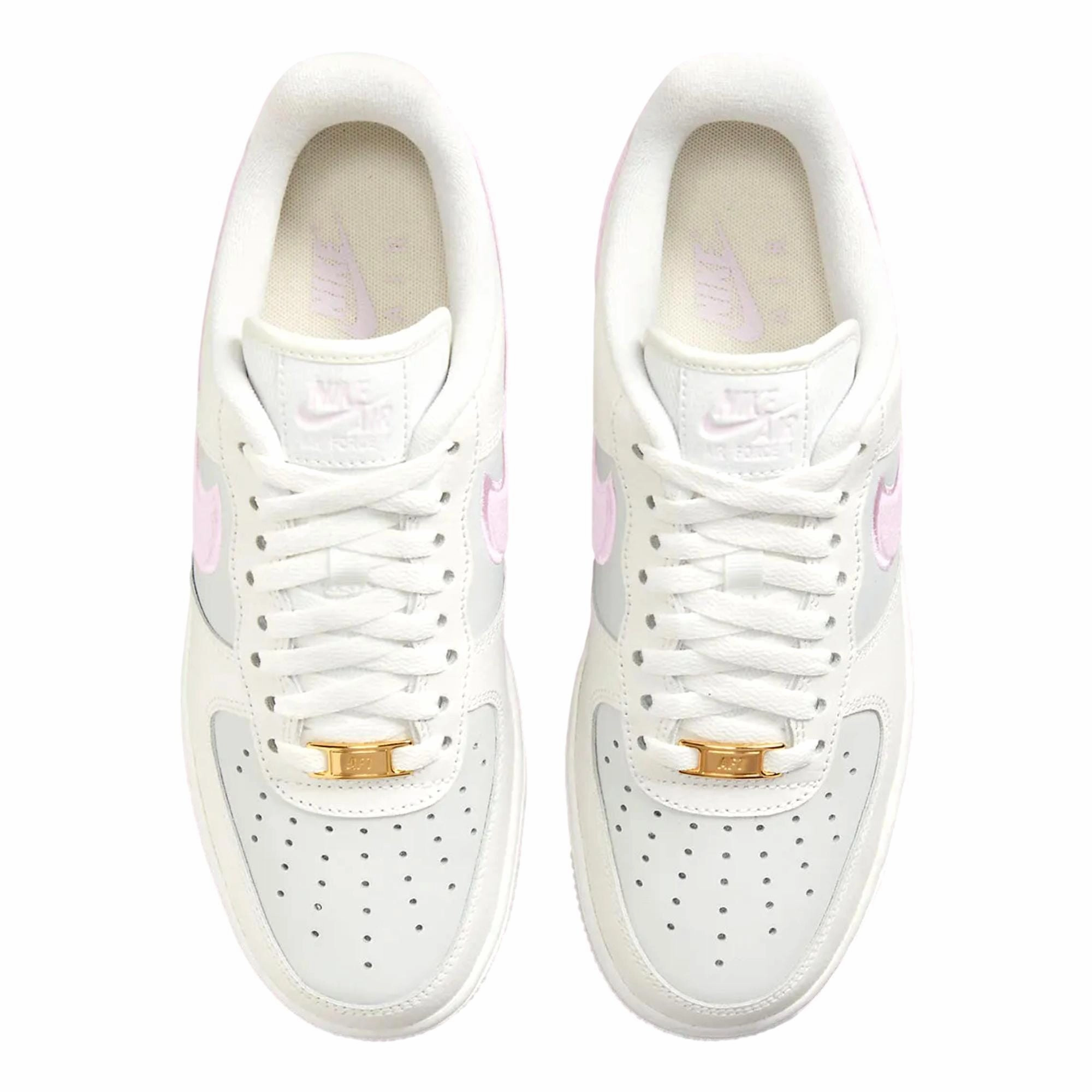 Nike Air Force 1 '07 Summit White/Regal Pink  DQ0826-100 Women's Nike Old Basketball Shoes