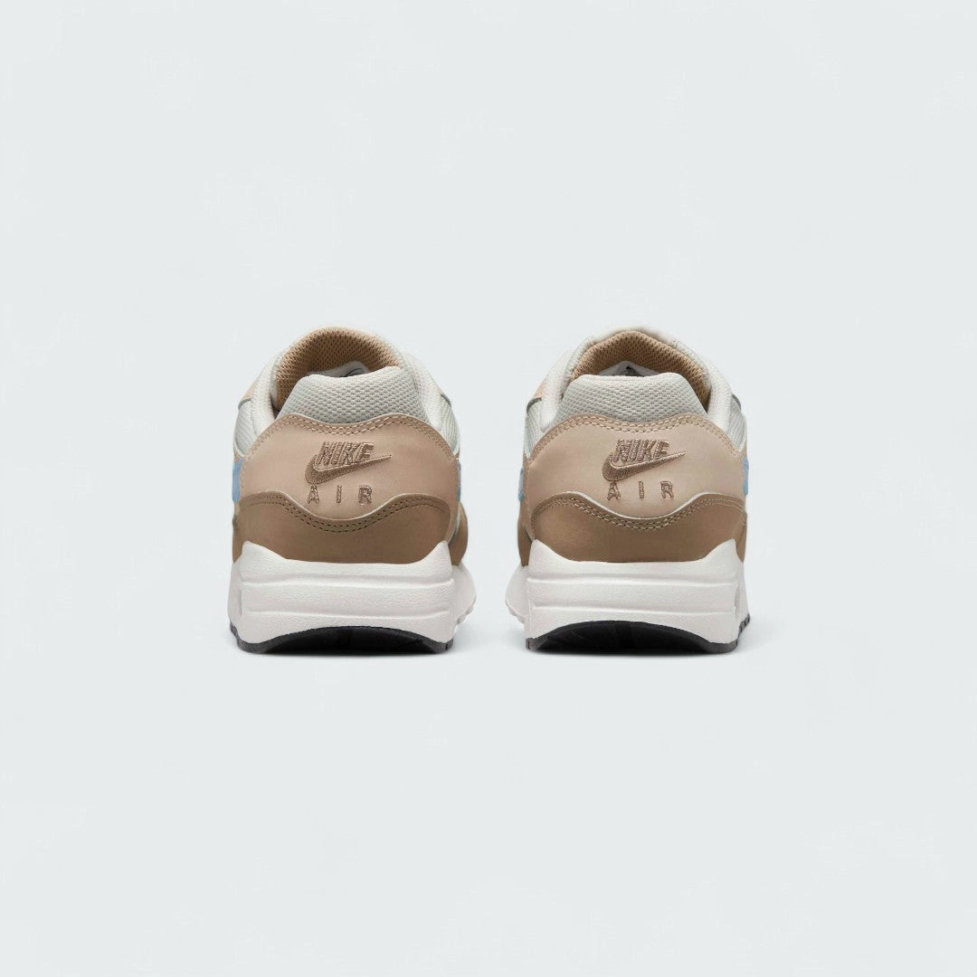 Nike Air Max 1 Brown Juniors Leather Running Trainers DZ3307 010 Hello Kitty Shoes Nike