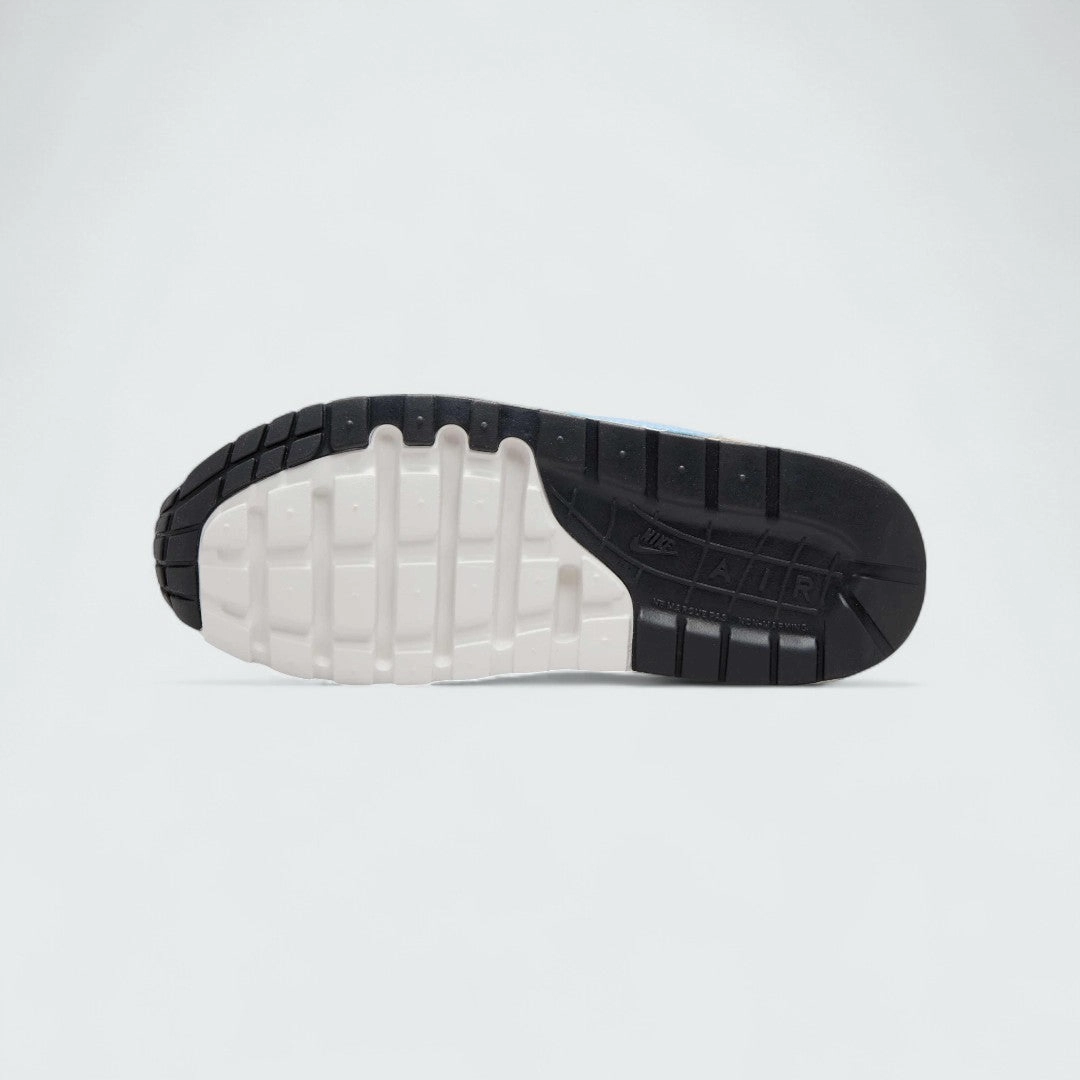 Nike Air Max 1 Brown Juniors Leather Running Trainers DZ3307 010 Nike Air One Shoes