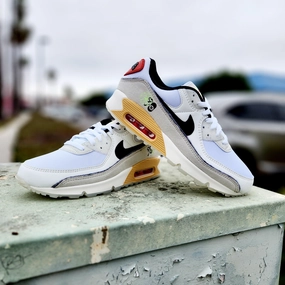 Nike Air Max 90 SE Swoosh Fiber White American Nike Shoes