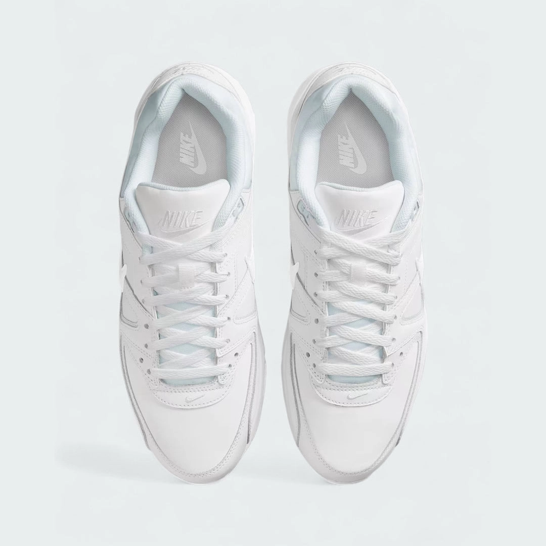 Nike Wide Shoes Nike Air Max Command Men's Leather Trainers White 749760 102