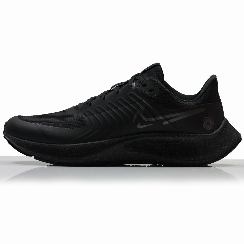 Nike Air Zoom Pegasus 38 Shield Women's Running Shoe - Black/Metallic Dark-Grey Best Running Cushion Shoes