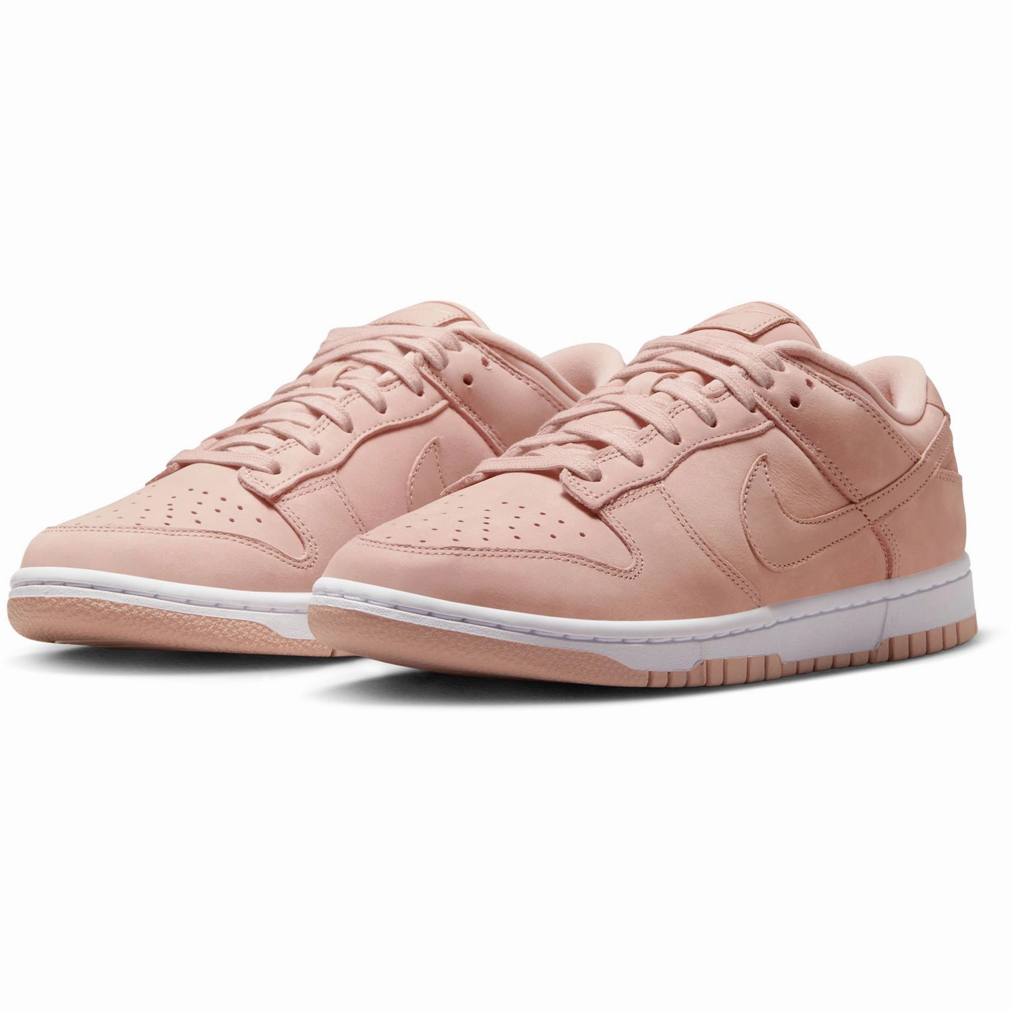 Nike Shoe Creator Nike Women's Dunk Low Premium Shoes - Pink Oxford