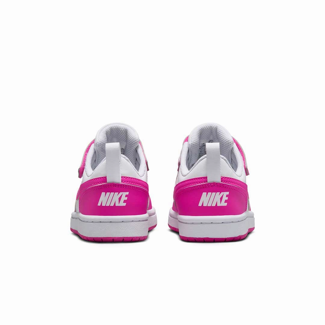Nike - Kids' (Preschool) Court Borough Low Recraft Shoes (DV5457 123) Nike Sneaker Shoes
