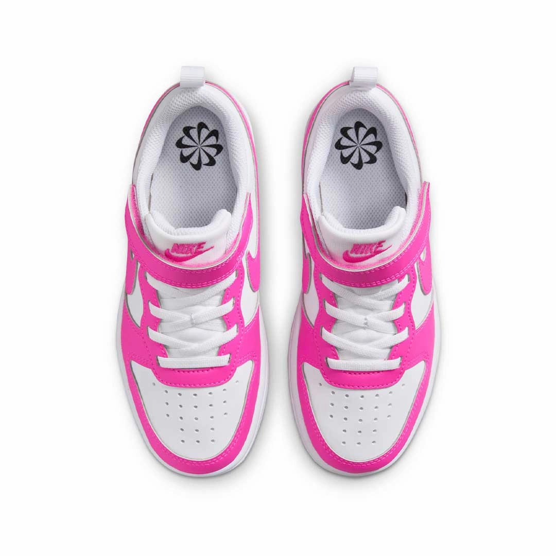 Nike - Kids' (Preschool) Court Borough Low Recraft Shoes (DV5457 123) Nike Collection Shoes