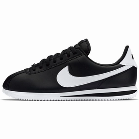 Turf Soccer Shoes Nike Mercurial NIKE CORTEZ BASIC LEATHER BLACK WHITE