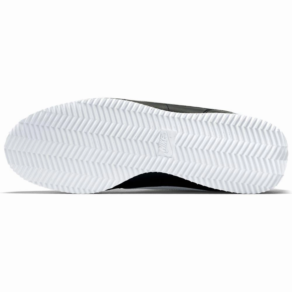 NIKE CORTEZ BASIC LEATHER BLACK WHITE Nike Dunk Low Casual Shoes