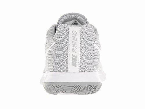 Steve Nash Nike Basketball Shoes Nike Flex Experience Rn 5 Running Shoe White/White/Wolf Grey 9 BM Us