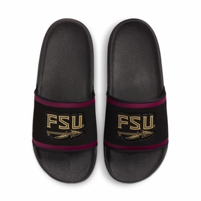 Nike Shoes Cross Trainers Nike FSU Spear OffCourt Slide - Black