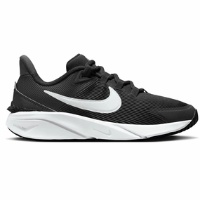 New York Knicks Nike Shoes Nike Kid's Star Runner 4 Shoes - Black / White