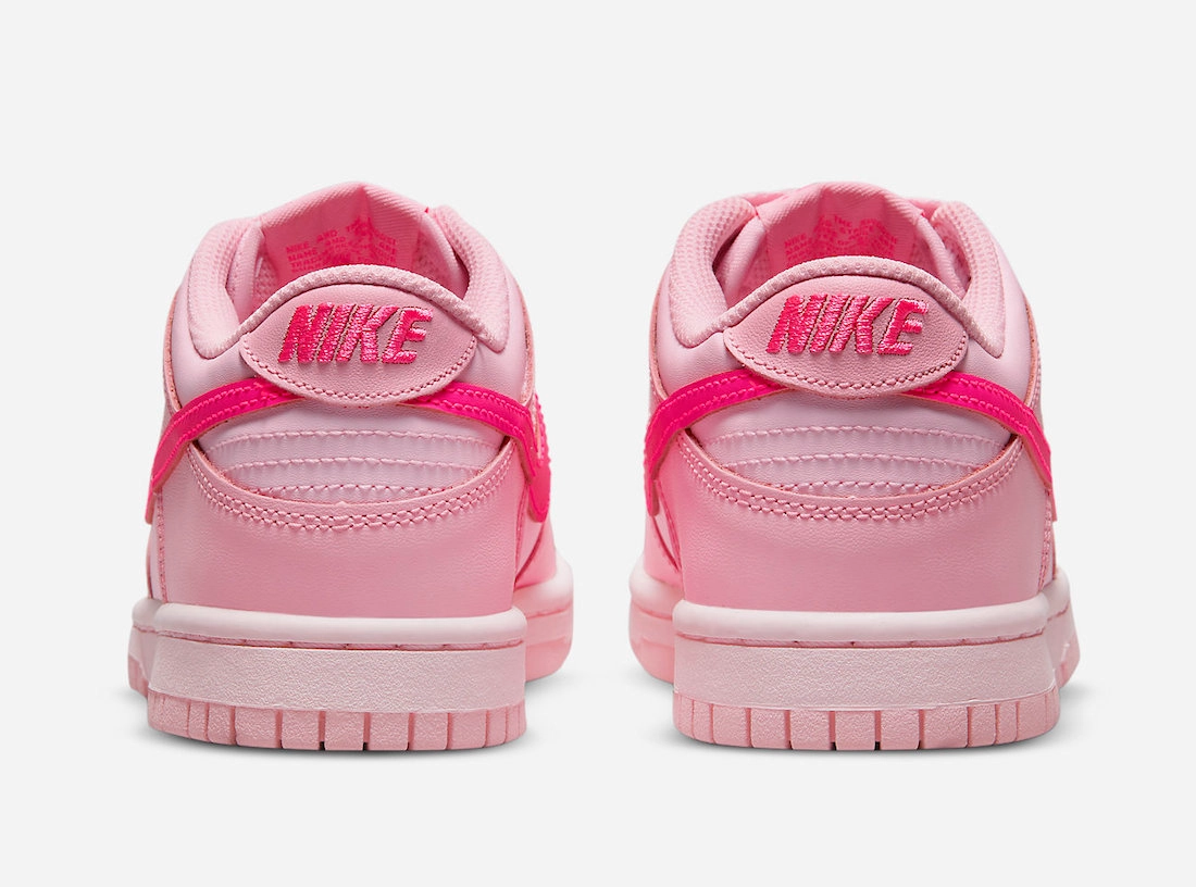 Nike Kid's Dunk Low GS Shoes - Triple Pink Used Nike Air Max Shoes