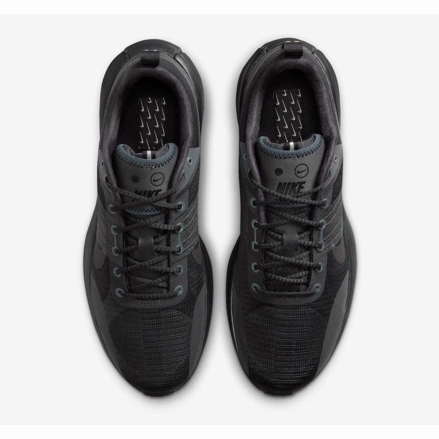 Original Nike Shoe Laces Nike Lunar Roam Dark Smoke Grey/Black  DV2440-002 Men's