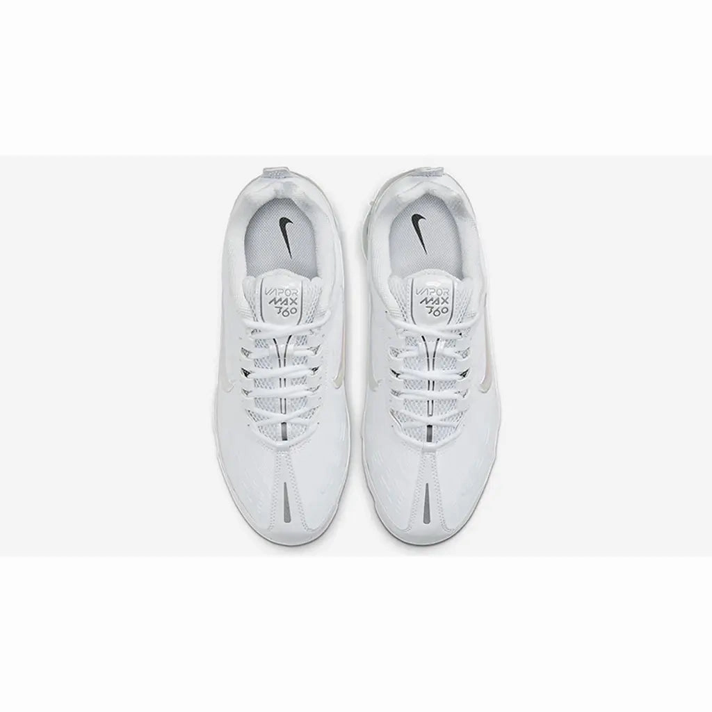 Nike Men's Air Vapormax 360 Shoes - White / Reflect Silver Lebron James Nike Shoes