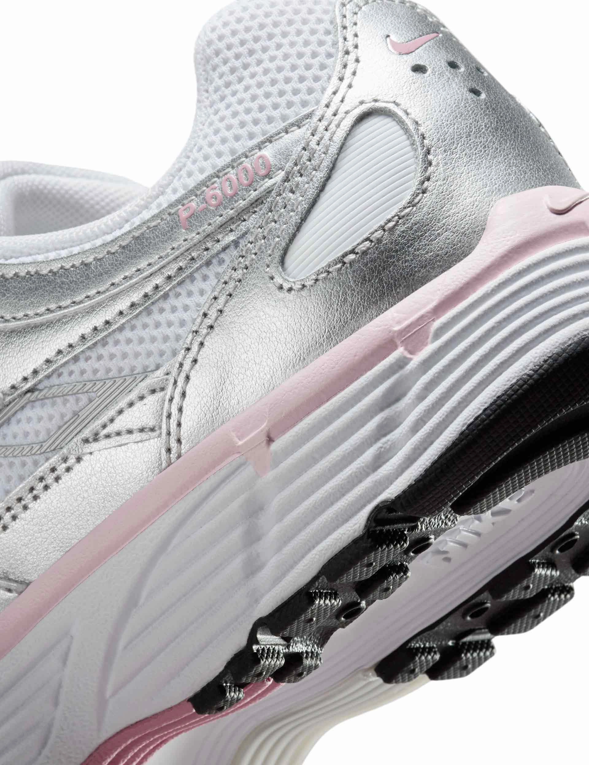 P-6000 Shoes - White/Metallic Silver/Elemental Pink Nike Shoes With Gore Tex