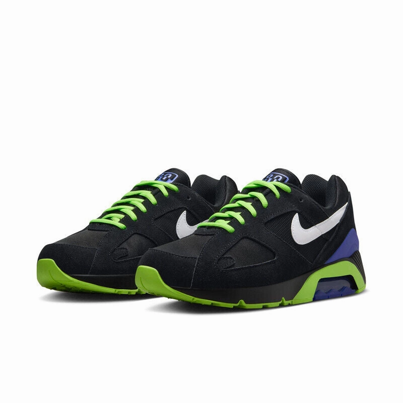 MENS NIKE AIR 180 QS BLACK/WHITE_FZ3058-001 Nike No Tying Shoes