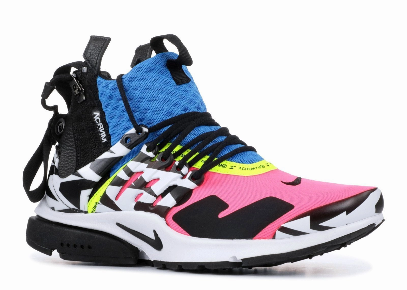 Women NIKE Air Presto Mid Acronym Racer Pink Rafa Nike Tennis Shoes