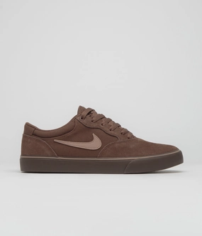 Nike SB Chron 2 Shoes - Fauna Brown / Desert Dust - Baroque Brown Mismatched Nike Shoes
