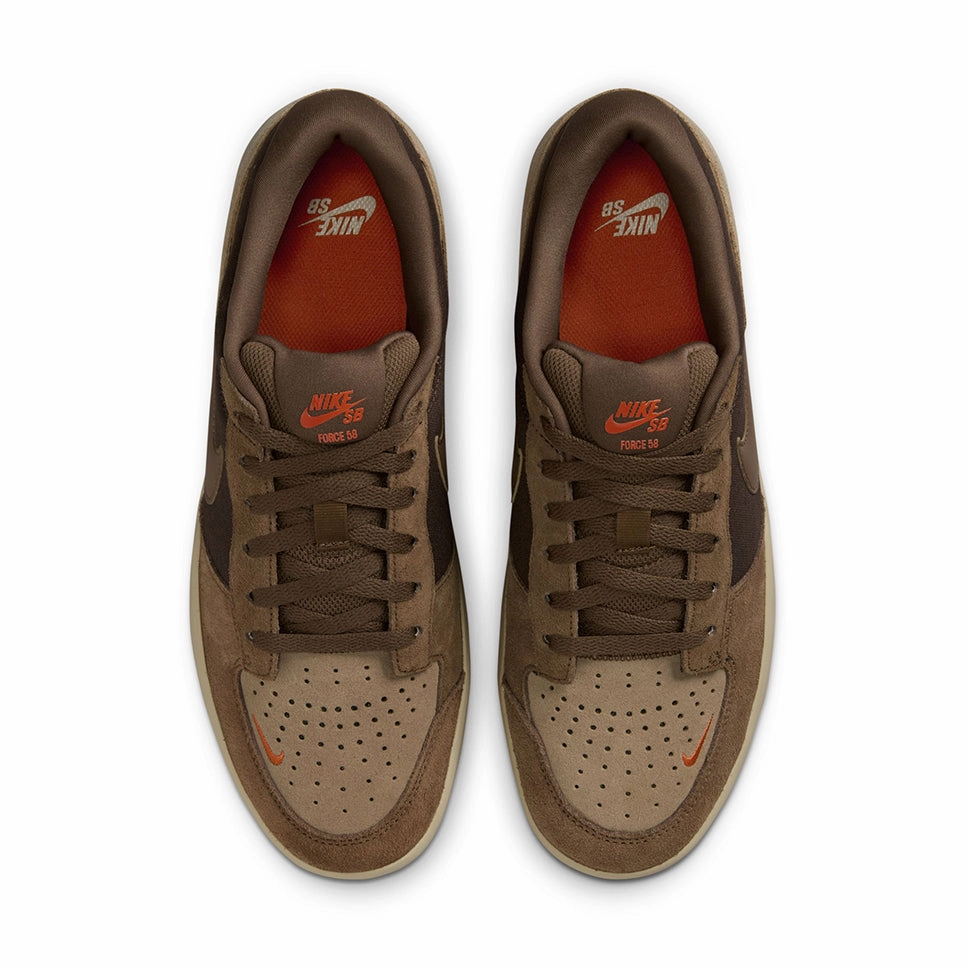The Freak Basketball Shoes Nike SB Force 58 Baroque Brown Shoes