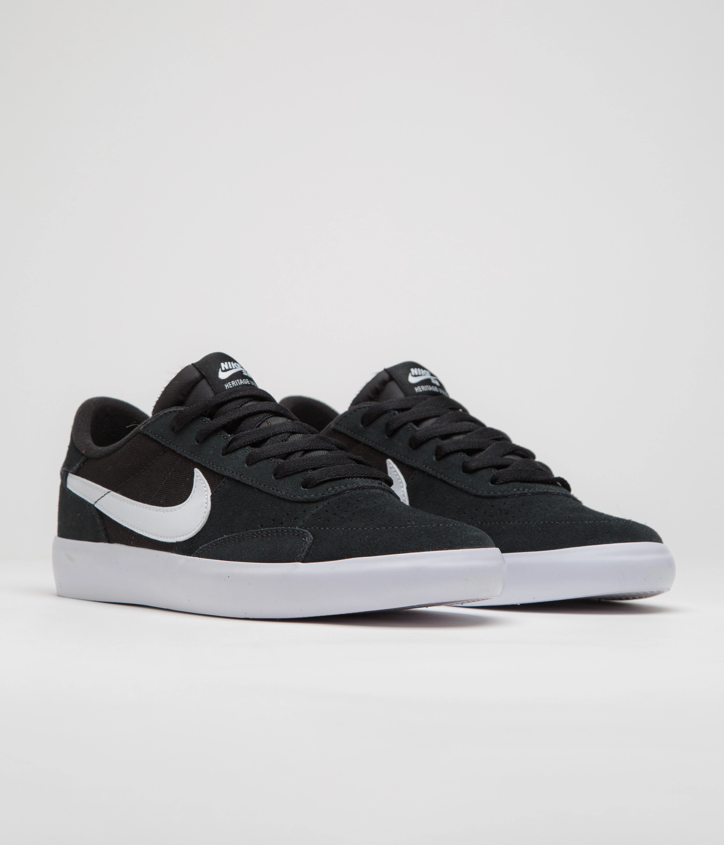 Nike Disney Shoes Nike SB Heritage Vulc Shoes - Black / White - Black - White