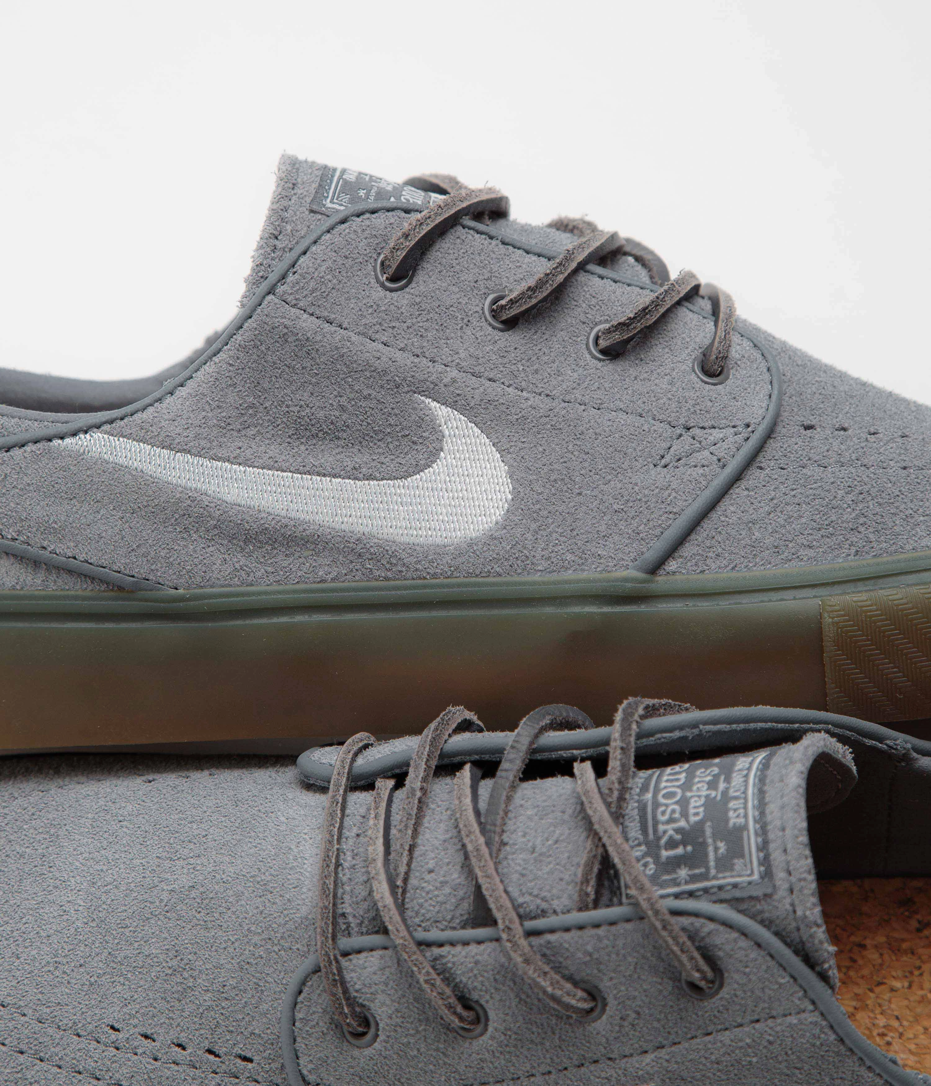 Nike SB Janoski OG  Shoes - Cool Grey / White - Cool Grey Nike Air Max Work Shoes