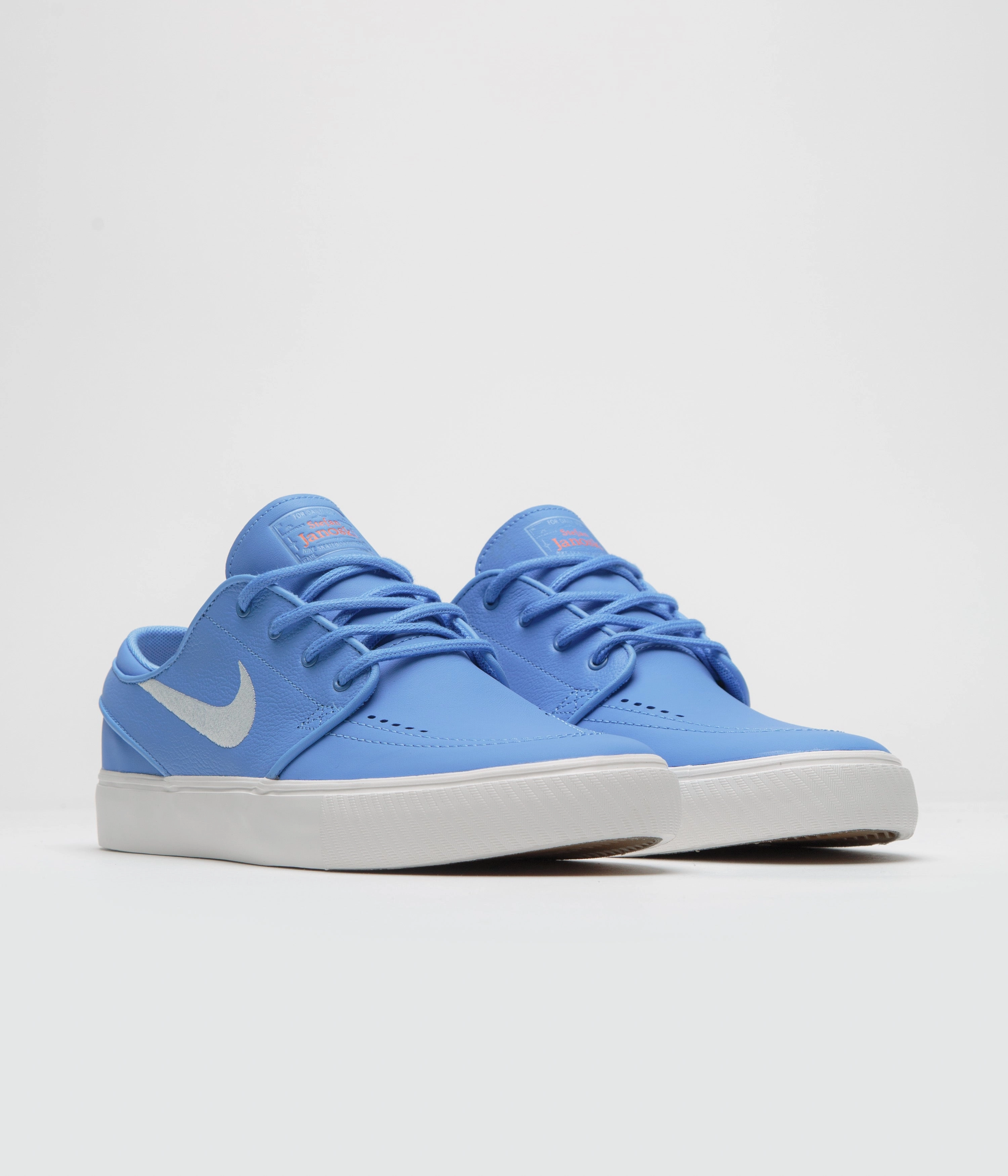 Nike SB Orange Label Janoski OG  Shoes - University Blue / Sail - University Blue New Nike Skateboarding Shoes