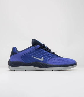 Nike SB Vertebrae Shoes - Astronomy Blue / Wolf Grey - Obsidian Retro Nike Basketball Shoes