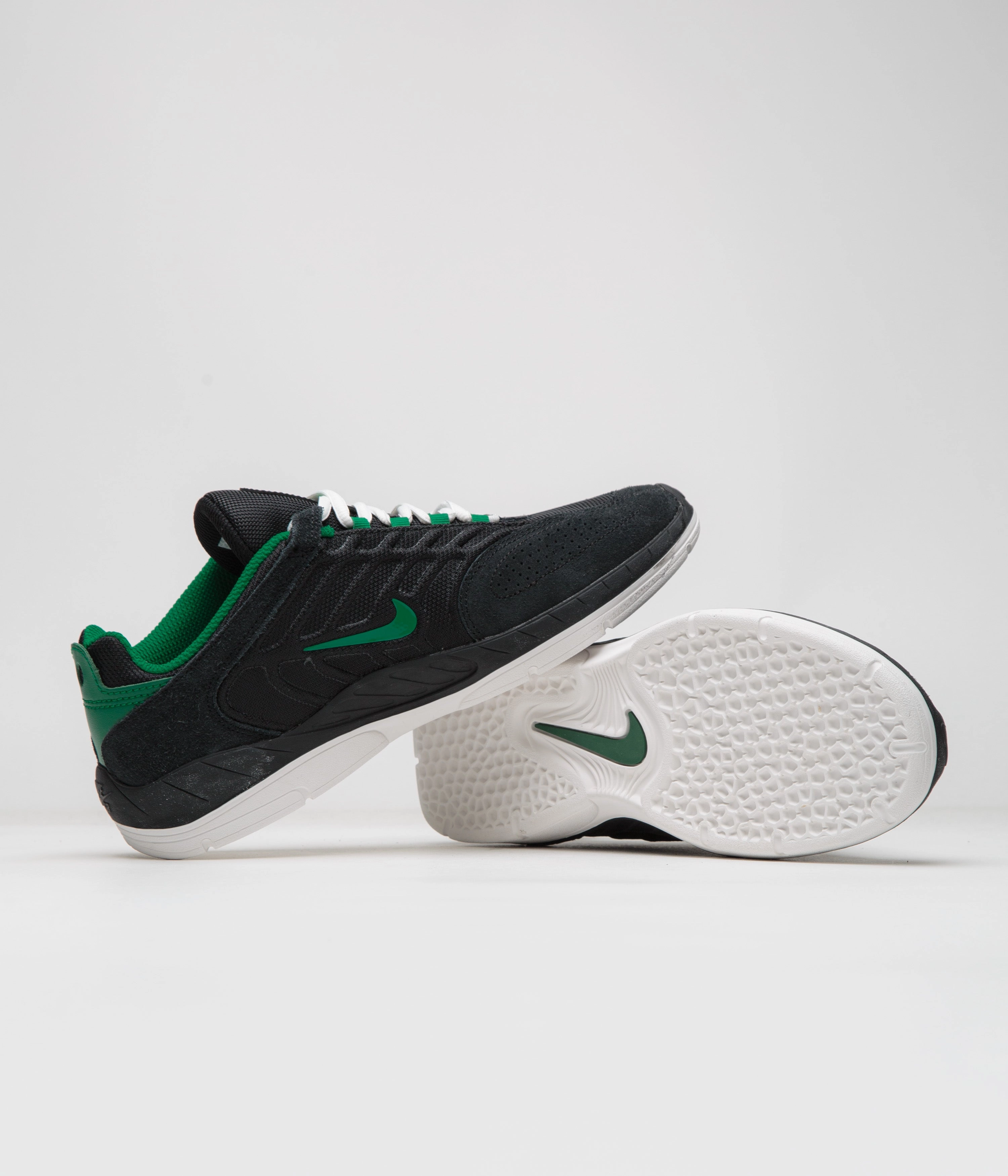 Nike SB Vertebrae Shoes - Black / Malachite - Black - Summit White Nike Shoe Repair