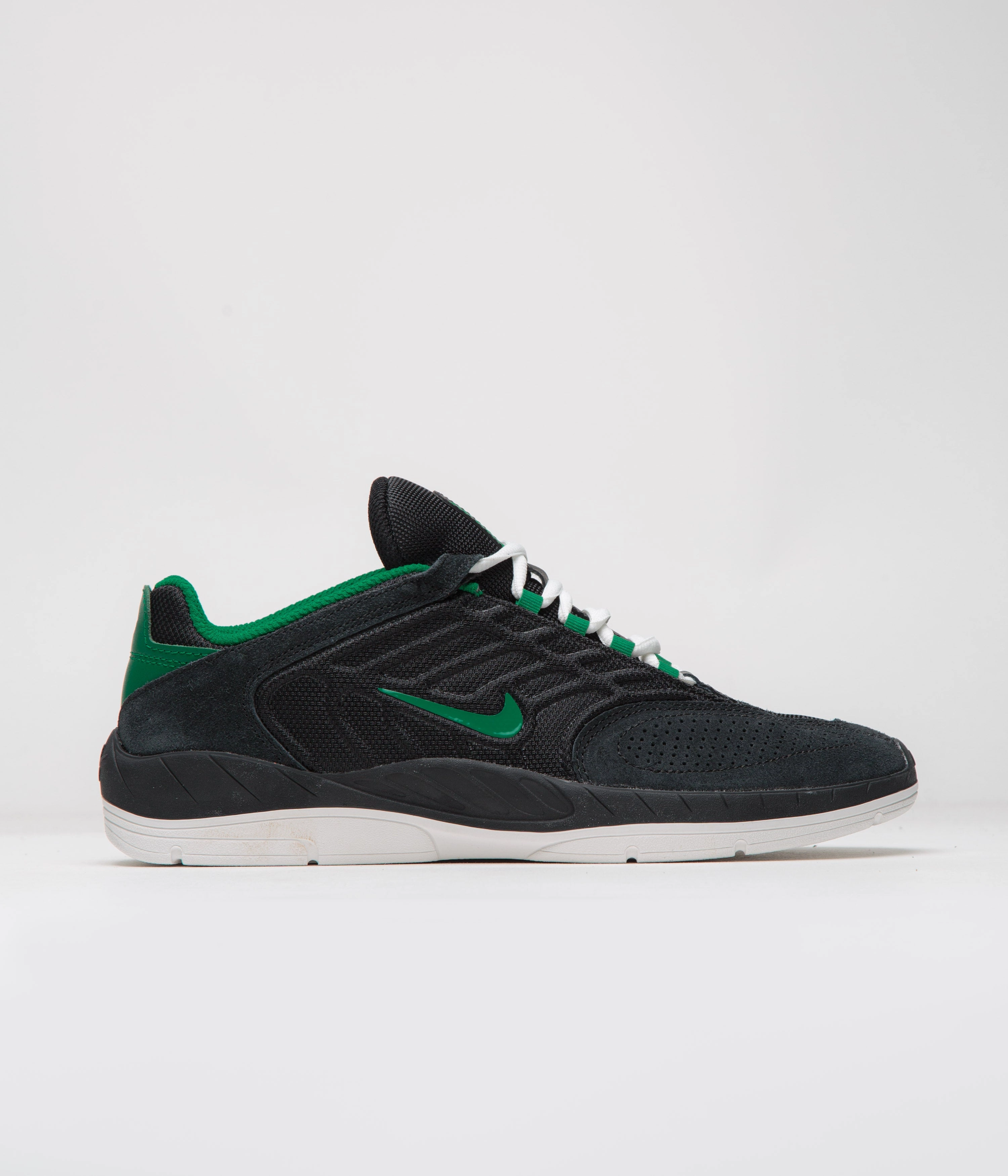 Nike SB Vertebrae Shoes - Black / Malachite - Black - Summit White High Top Nike Shoes