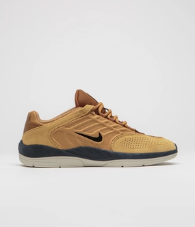 Nike SB Vertebrae Shoes - Wheat / Black - Light British Tan - Obsidian Nike Premier Turf Shoes