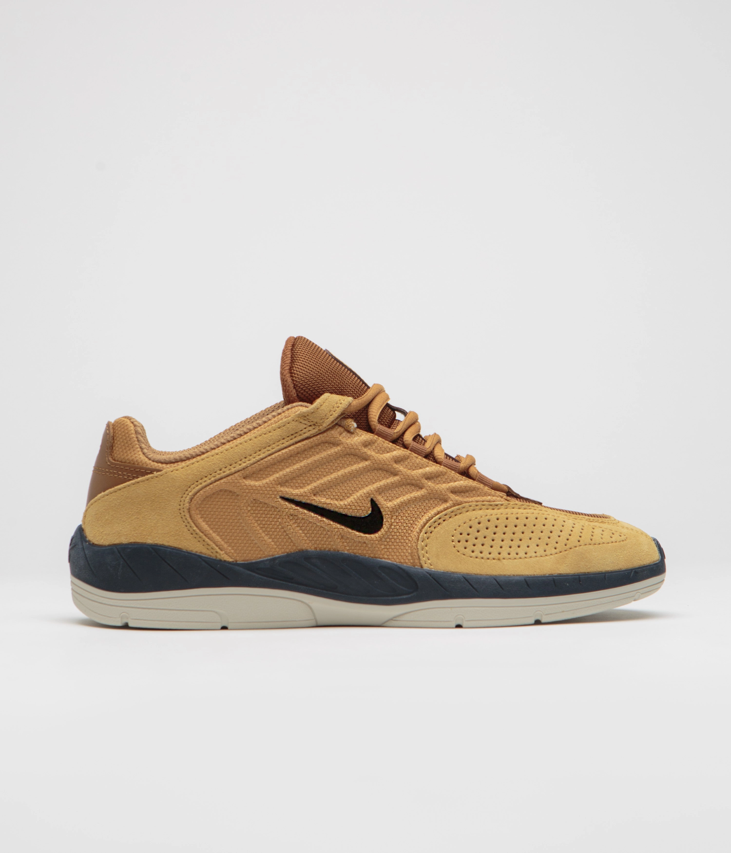 Nike SB Vertebrae Shoes - Wheat / Black - Light British Tan - Obsidian Nike Court Royale Shoes