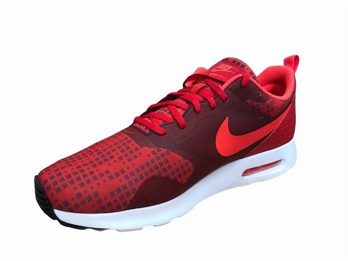 Best Toe Sneakers Nike scarpa sneakers da uomo Air Max Tavas Print 742781 600 rosso