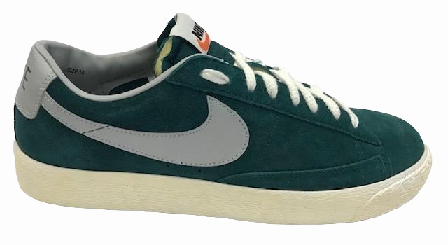 Nike scarpa sneakers da uomo Blazer Low Premium Suede Vintage 538402 301 th verde Best Sneakers For Style
