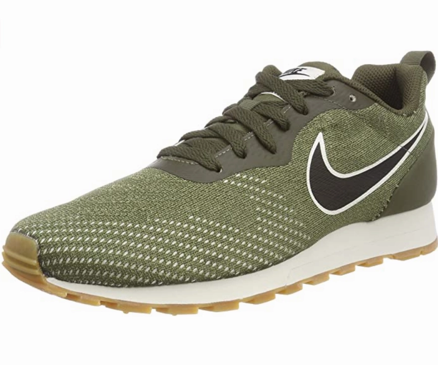Nike scarpa sneakers da uomo MD Runner 2 Eng mesh 916774 302 verde Jcrew Sneakers