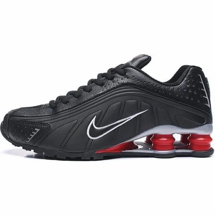 Nike Shox R4 Noir Rouge Nike Height Shoes