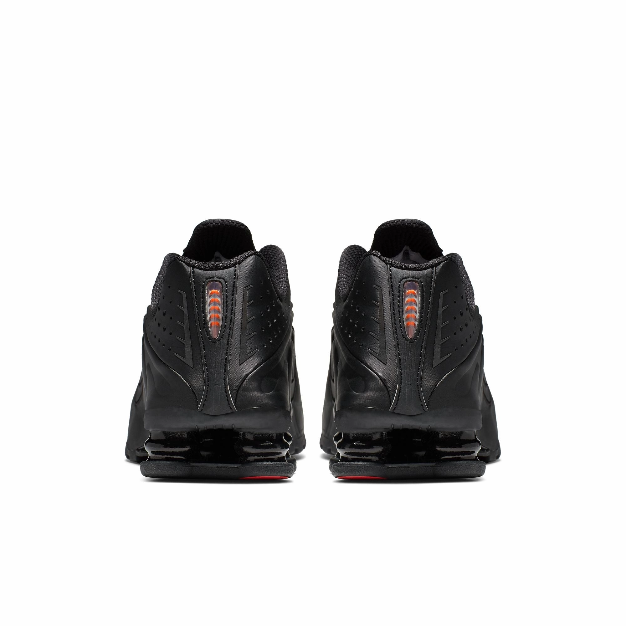 Nike Shox R4 Women Black/black-black-max Orange AR3565-004 Nike Shoes Offer