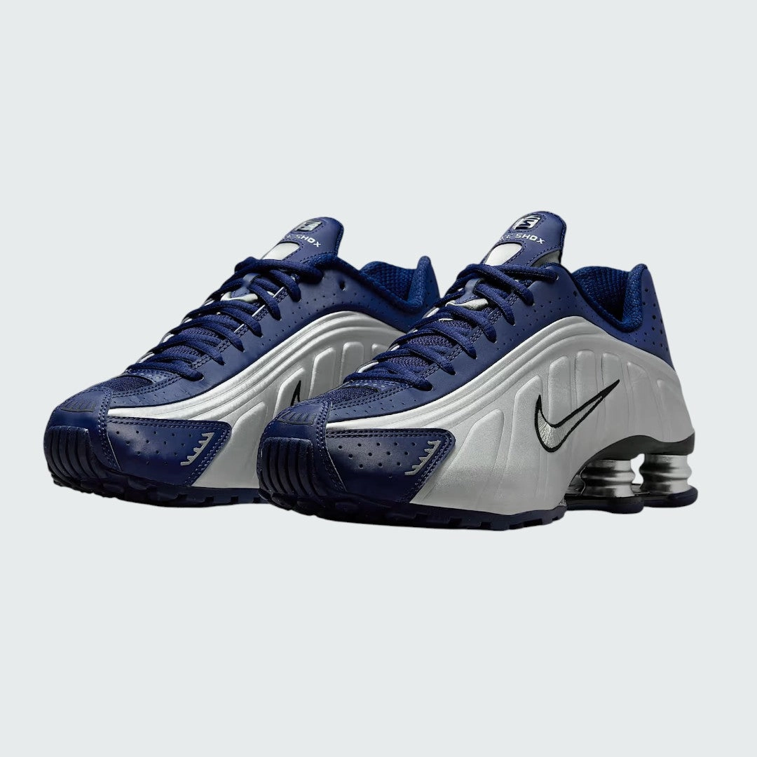 Nike Shox R4 Women's Blue Void Running Trainers AR3565 400 Nike Air Max Running Shoes