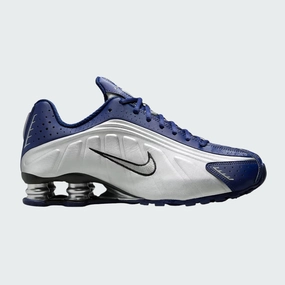 Nike Shox R4 Women's Blue Void Running Trainers AR3565 400 Nike Squat Shoes