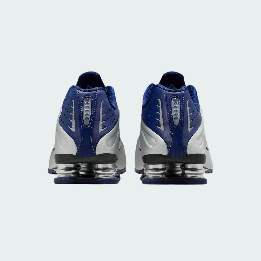 Nike Shox R4 Women's Blue Void Running Trainers AR3565 400 Nike Shoes In Target