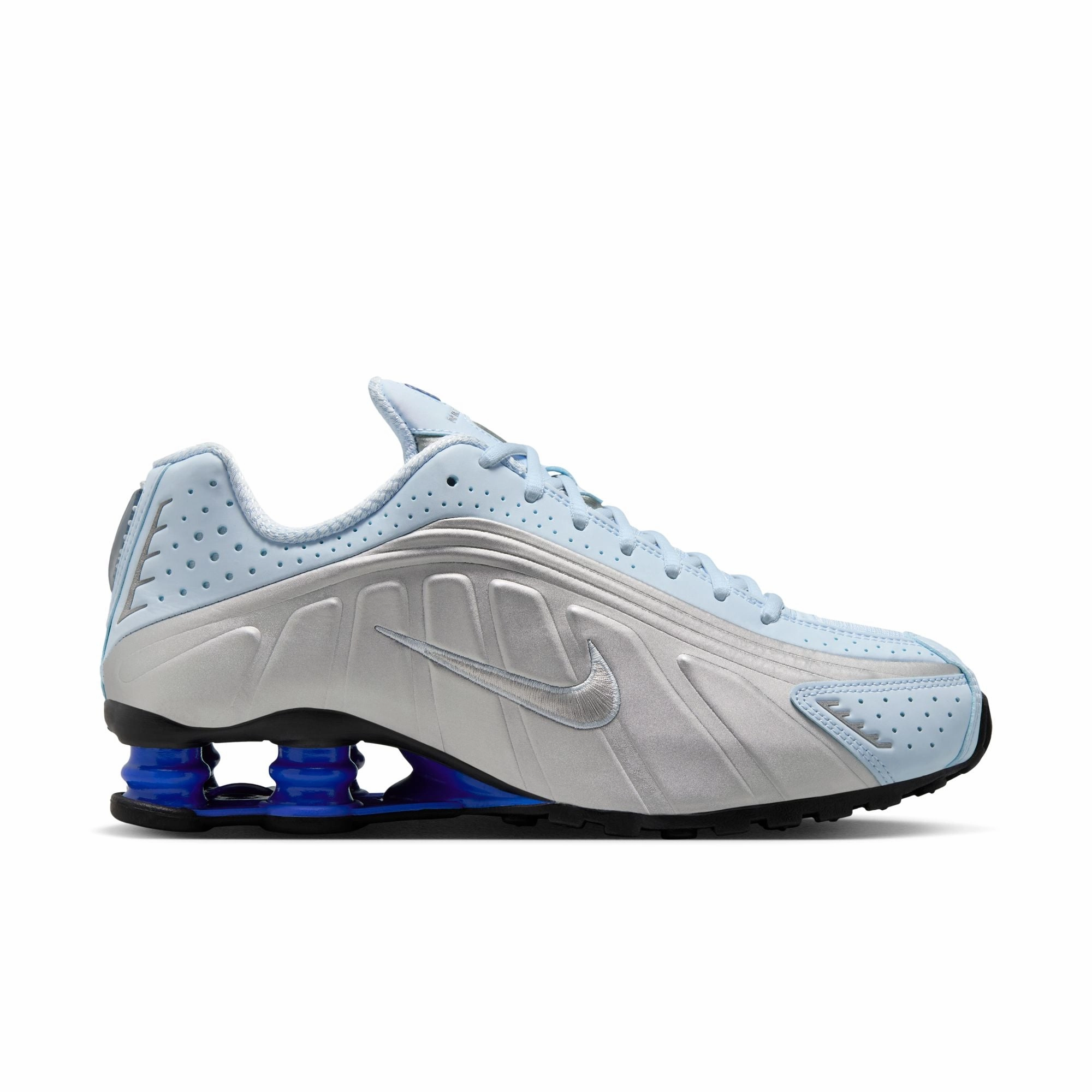 Nike Shox R4 Women's Shoes Color: Blue Tint/metallic Silver-racer Blue AR3565-402 Nike Water Shoes