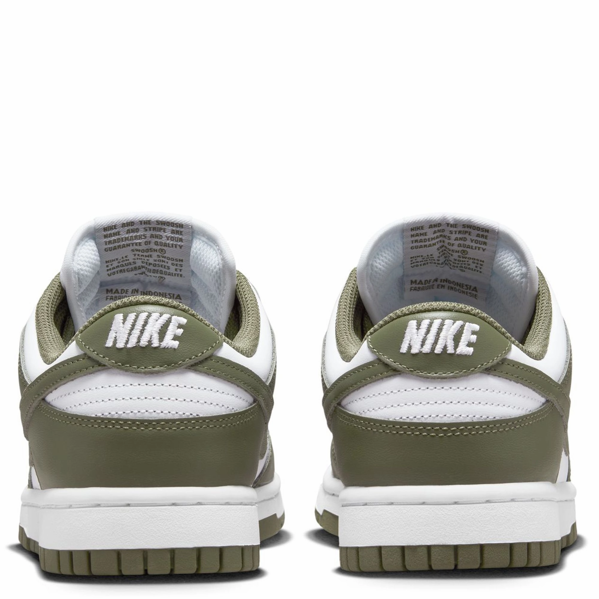 Nike Shoe Ad Nike Women's Dunk Low Shoes - White / Medium Olive