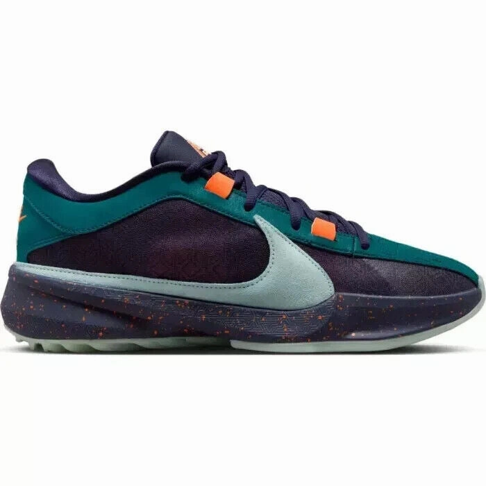 And White Running Nike Shoes Nike Zoom Freak 5 DX4985-300 Sneakers Men's Geode Teal Purple Ink Shoes TF5905