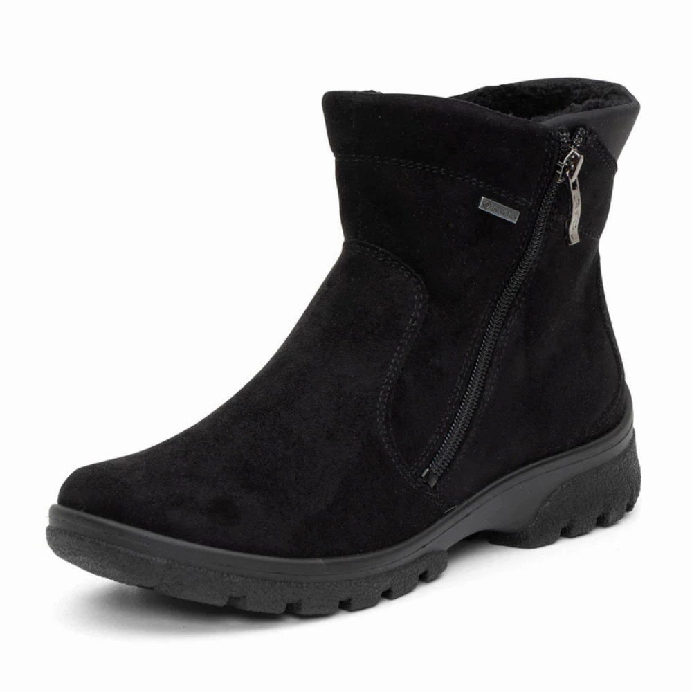 Ara Sable Black Waterproof Boot (Women's) Jodhpur Boots